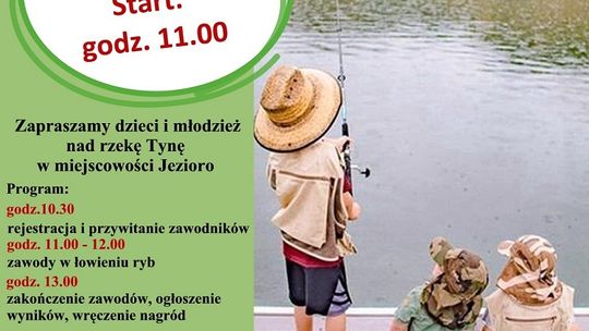 XV Spławikowe Zawody Wędkarskie dla dzieci i młodzieży nad rzeką Tyną