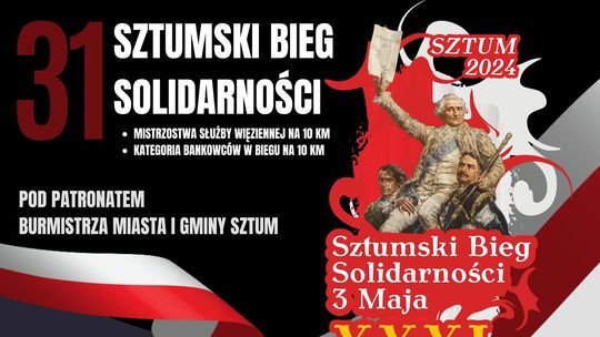 XXXI Sztumski Bieg Solidarności 3 Maja.