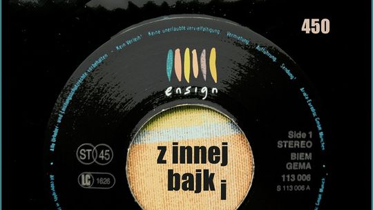 Z INNEJ BAJKI nr 450 zapraszamy we wtorek