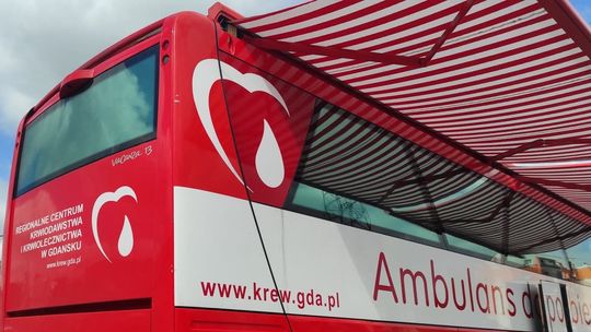 Zbiórka krwi w Malborku. Zobacz, gdzie pojawi się specjalny autobus.