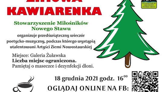 Zimowa Kawiarenka w nowostawskim "Ołówku"