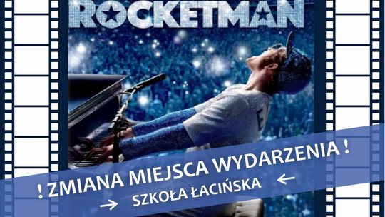 Zmiana lokalizacji seansu "Rocketman" w ramach plenerowego kina letniego w Malborku.