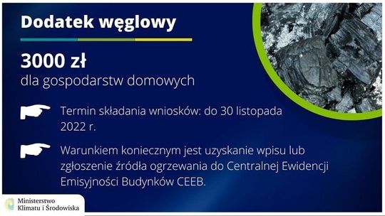 Zobacz, gdzie złożyć wniosek o dodatek węglowy w Gminie Miłoradz.