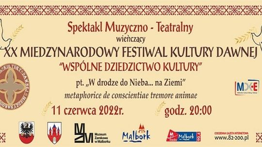 Zobacz program XX Międzynarodowego Festiwalu Kultury Dawnej „Wspólne dziedzictwo Kultury w Malborku.