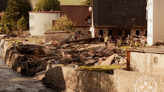 Żołnierze 7 Pomorskiej Brygady Obrony Terytorialnej, pracują ofiarnie na południu kraju.