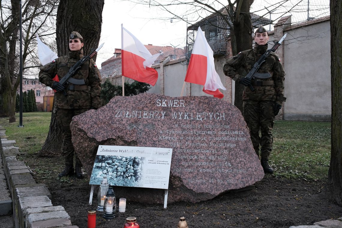 1 marca uczczono Narodowy Dzień Pamięci Żołnierzy Wyklętych w Malborku.