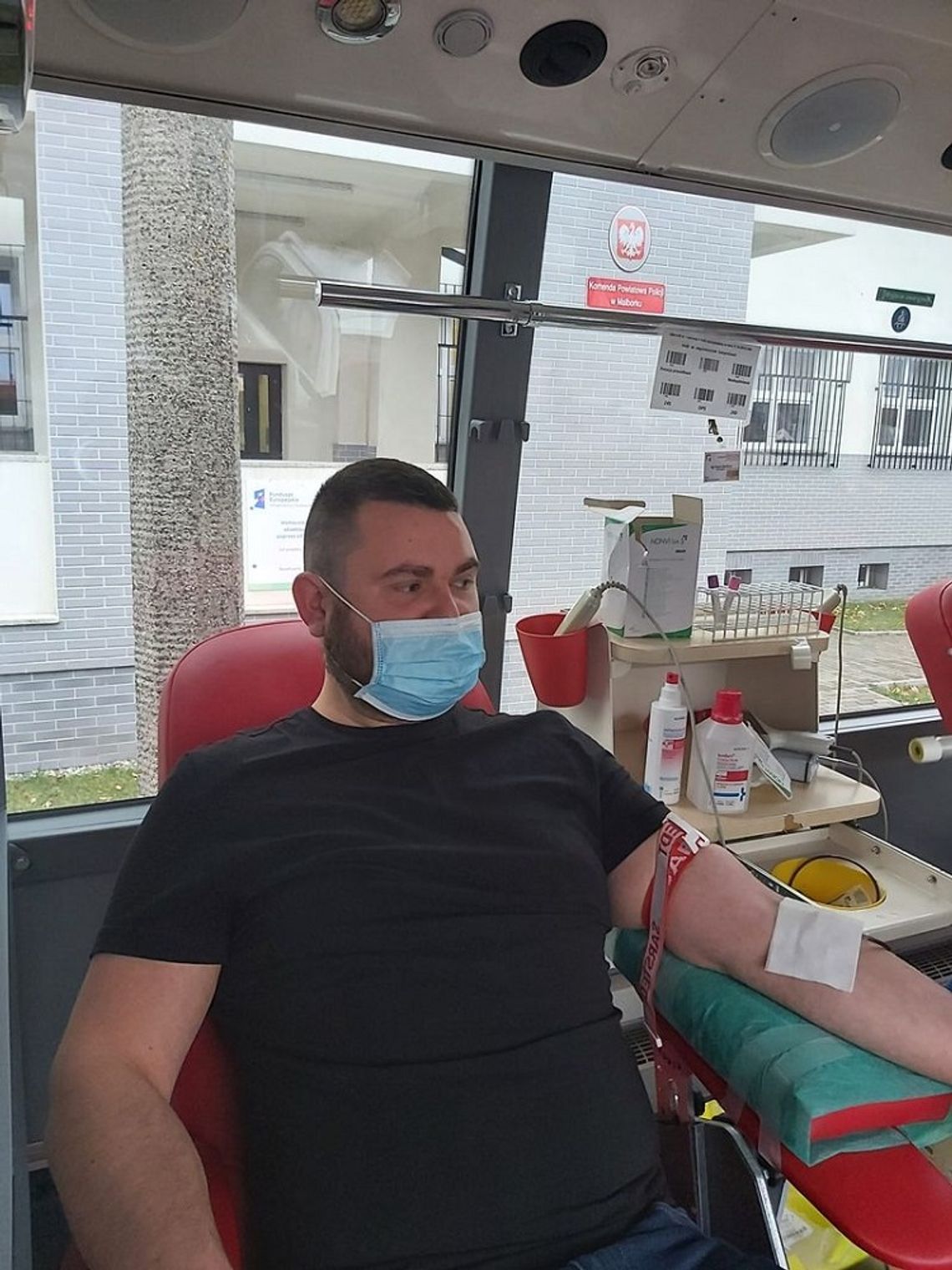 10 litrów bezcennego daru zebranych w malborskiej komendzie!