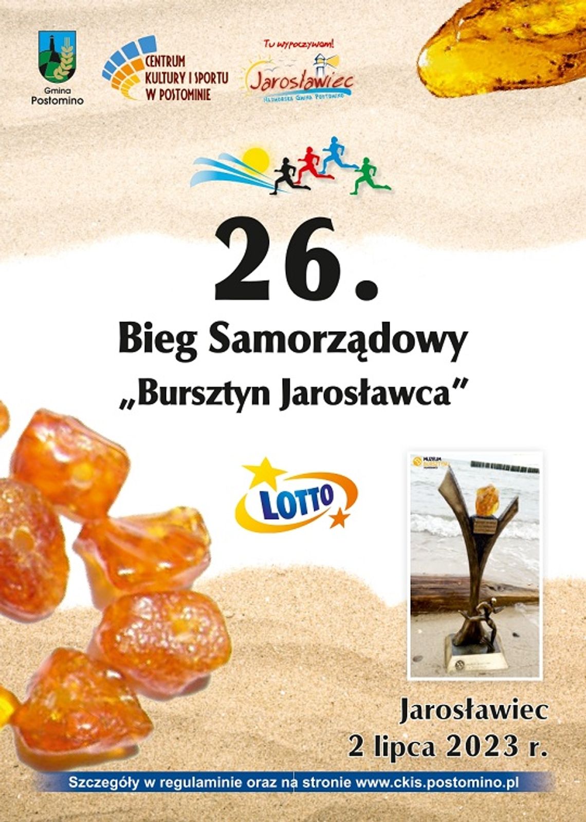 26. Ogólnopolski Bieg Samorządowy "Bursztyny Jarosławca".