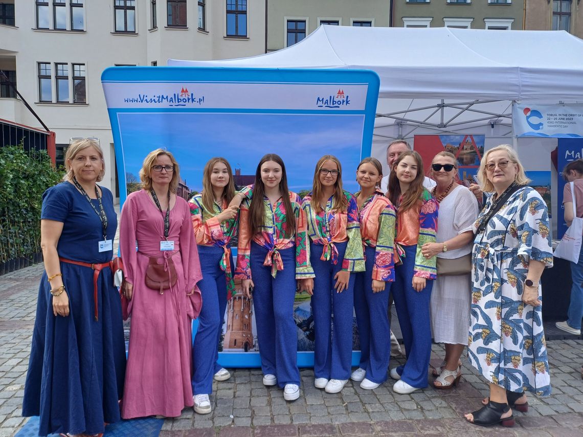 43. Międzynarodowe Dni Hanzy. Malborska delegacja w Toruniu.