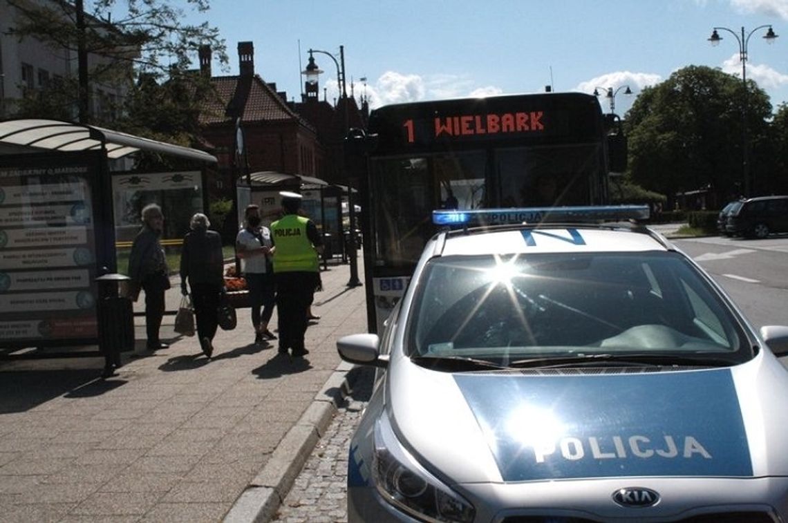 Akcja policjantów w malborskich autobusach