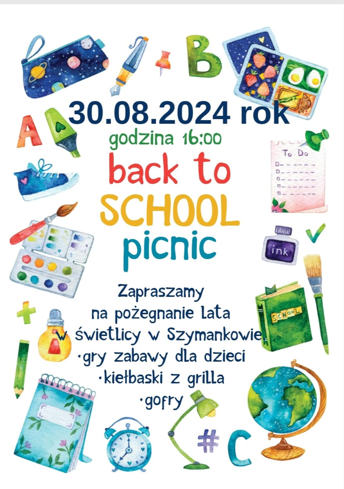 "Back to school picnic" w Szymankowie