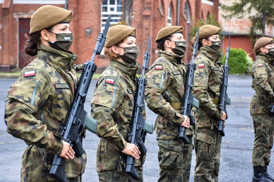 Batalion terytorialsów w Malborku przywitał nowych żołnierzy