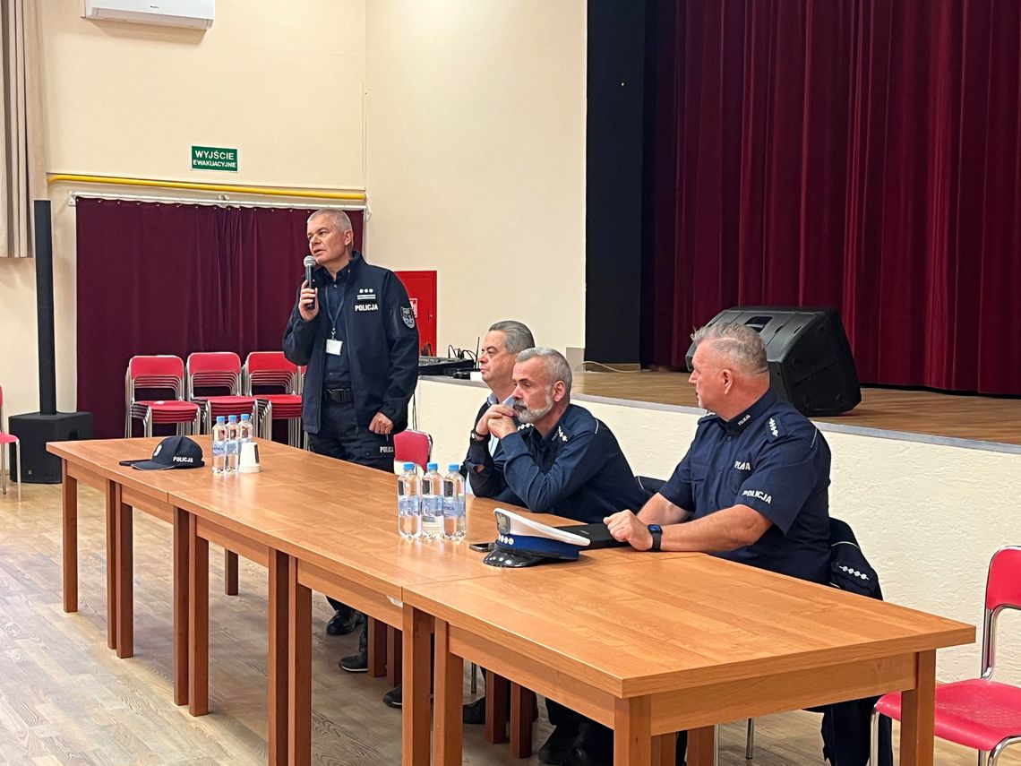 Bezpieczeństwo mieszkańców gminy Stare Pole - debata ewaluacyjna.