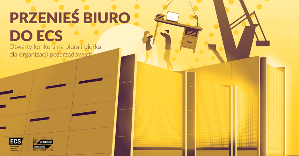 Biura i biurka dla trzeciego sektora w ECS. Konkurs ofert