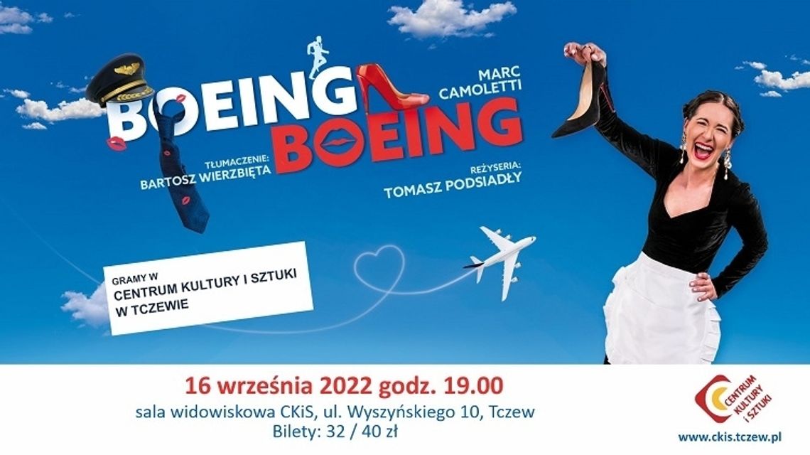 „Boeing Boeing" – spektakl teatralny w Tczewie.