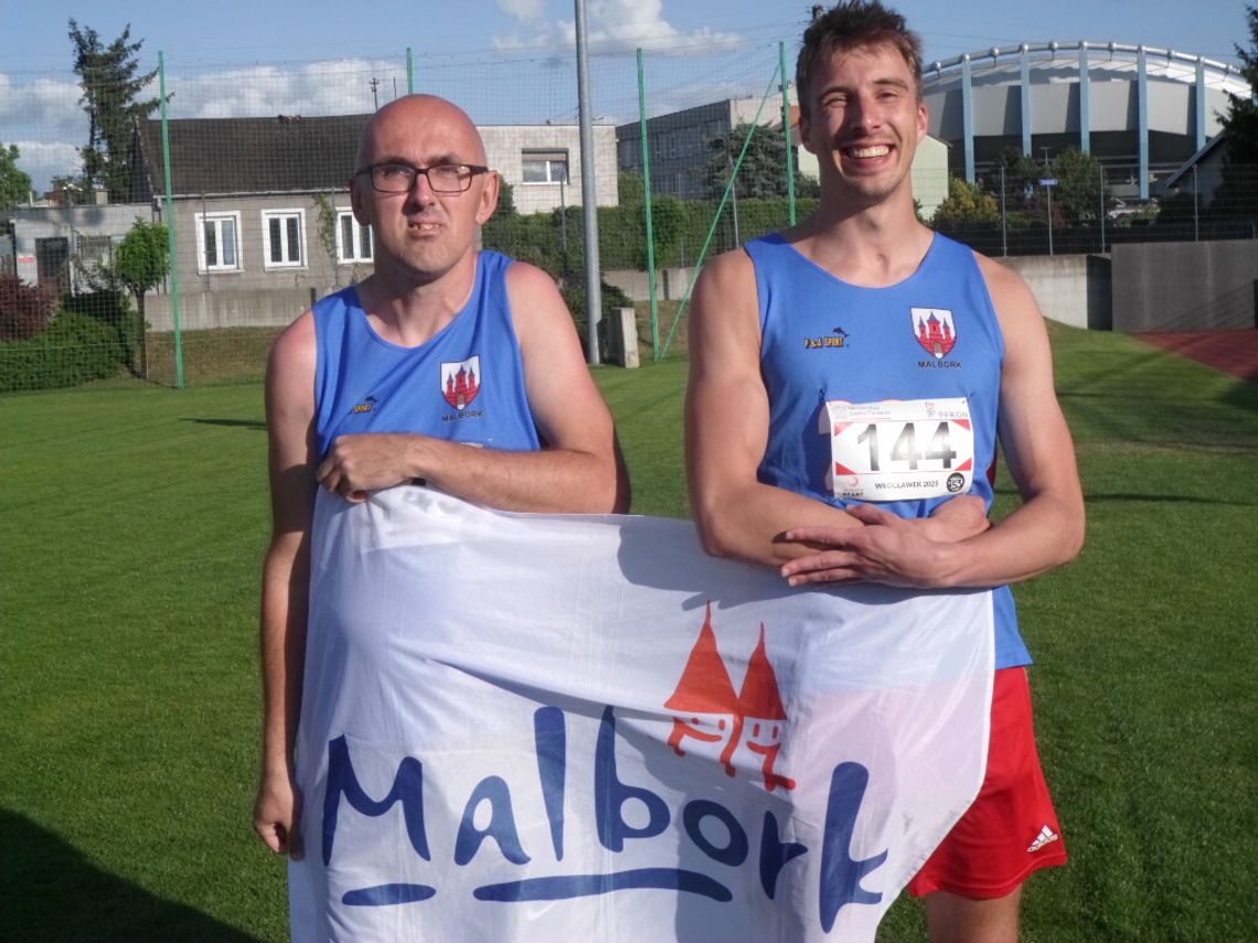 Brązowy medal w biegu na 100m zawodnika Szkolnego Klubu Sportowego Sokół II LO Malbork