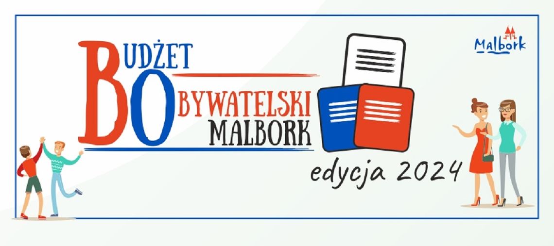 Budżet Obywatelski 2024 - spotkanie dla mieszkańców Malborka