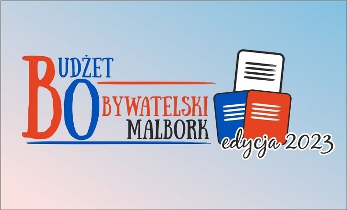Budżet Obywatelski Malbork. We wrześniu spotkanie informacyjne z mieszkańcami.