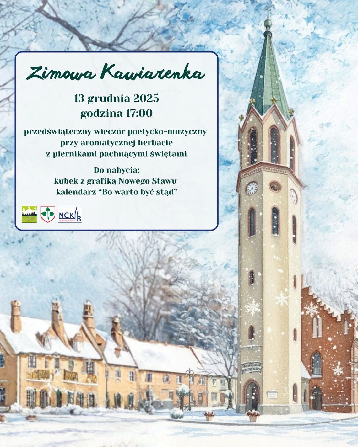 Charytatywna Zimowa Kawiarenka w Nowym Stawie.