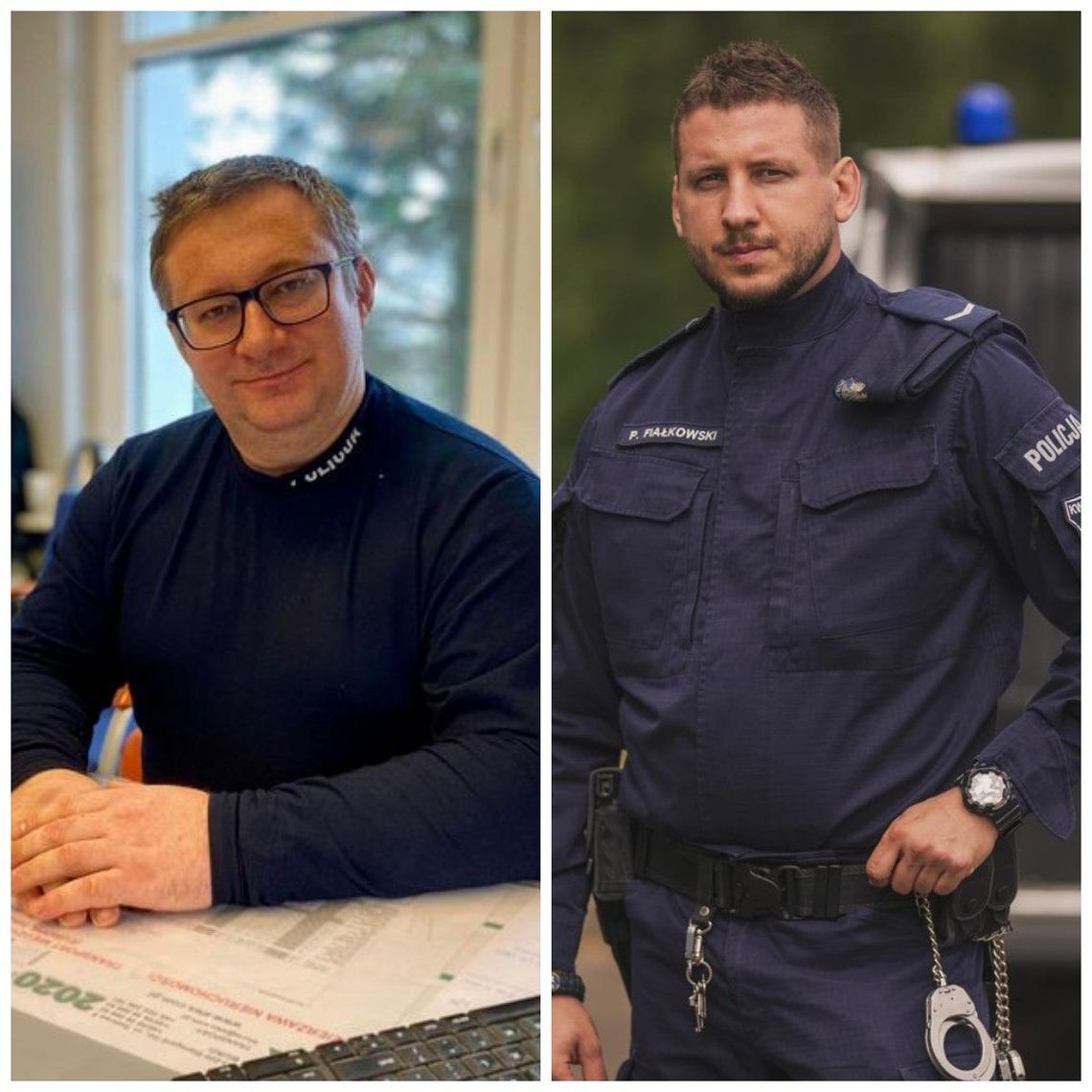 Dachowanie na DK 22. Przykładna reakcja policjantów i świadków zdarzenia.