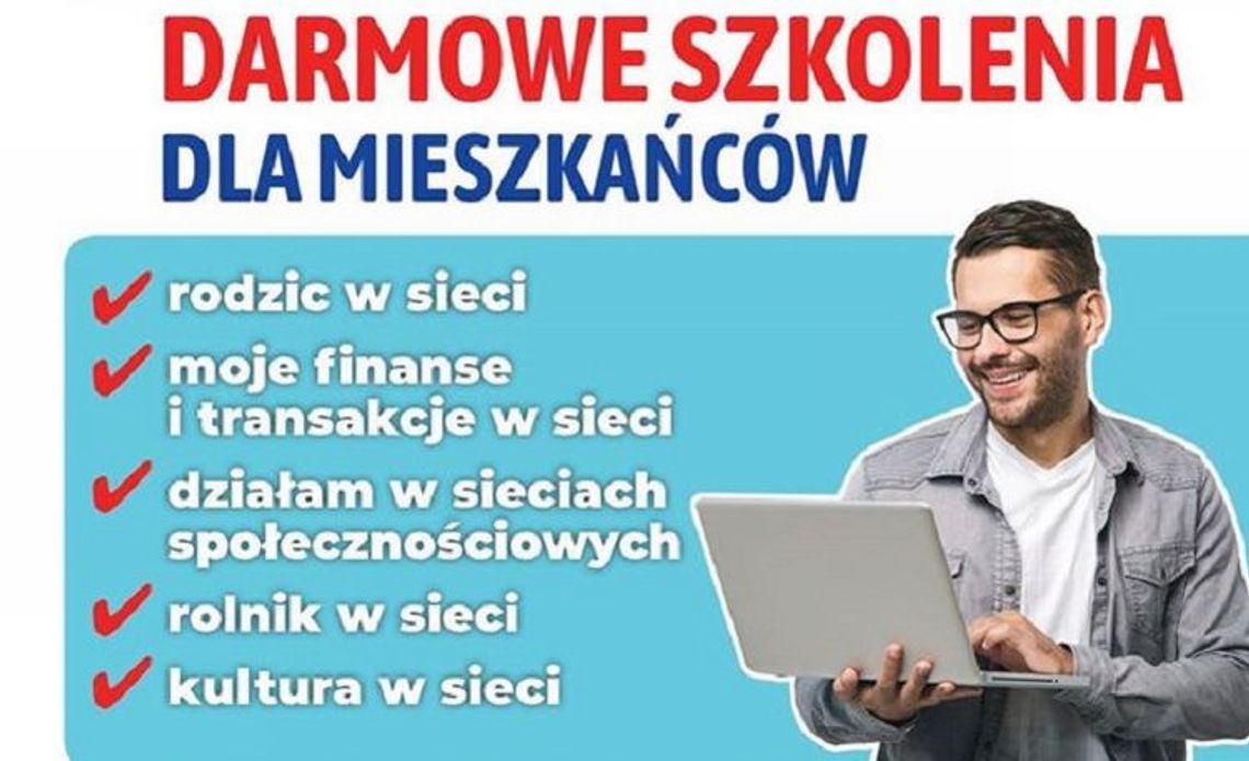 Darmowe kursy komputerowe dla mieszkańców Gminy Miłoradz