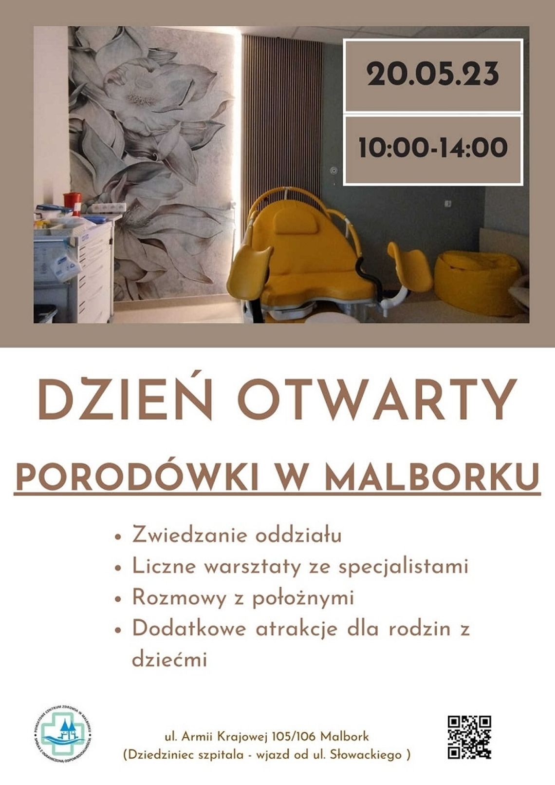 Dni Otwarte Malborskiej Porodówki w ramach Tygodnia Godnego Porodu. 