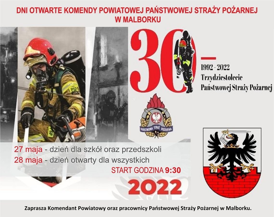 Dni Otwarte w Komendzie Powiatowej Państwowej Straży Pożarnej w Malborku