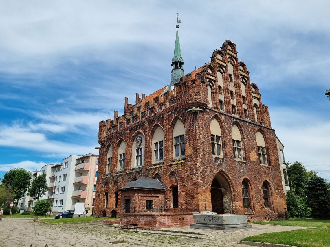 Dofinansowanie na realizację projektu pn. "Modernizacja średniowiecznego zabytku — budynku Ratusza Miejskiego w Malborku".