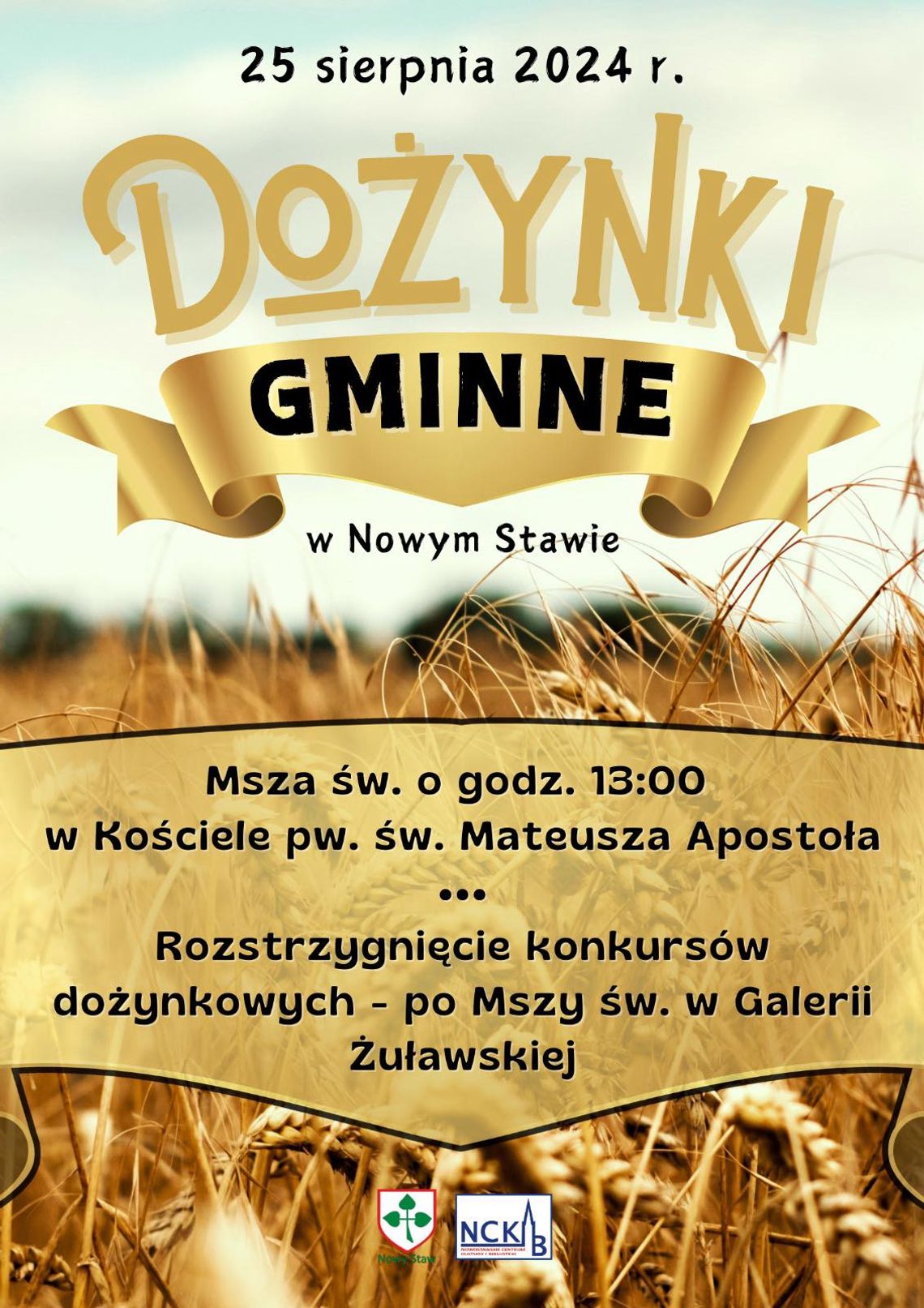 Dożynki Gminne w Nowym Stawie.