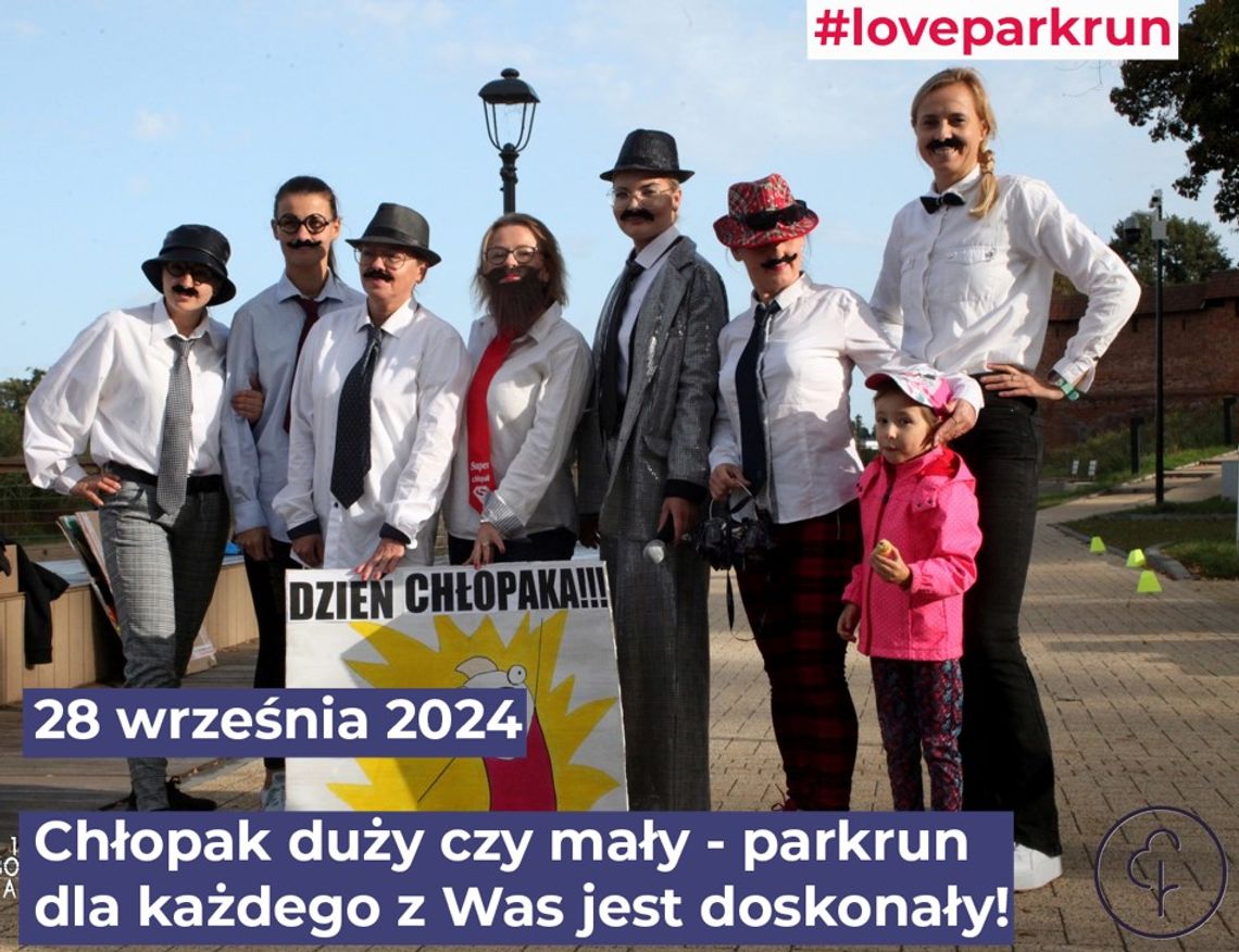 Dzień Chłopaka z parkrun Zamek w Malborku