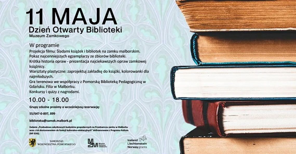 Dzień Otwarty Biblioteki w Muzeum Zamkowym w Malborku