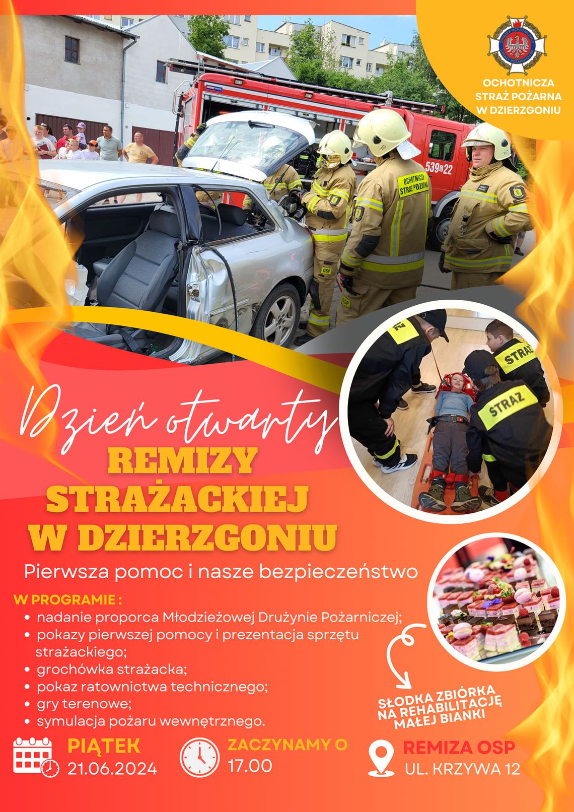 Dzień Otwarty Remizy Strażackiej w Dzierzgoniu.