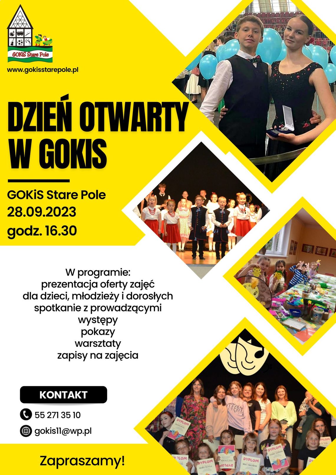 "Dzień Otwarty" w Gminnym Ośrodku Kultury i Sportu w Starym Polu.