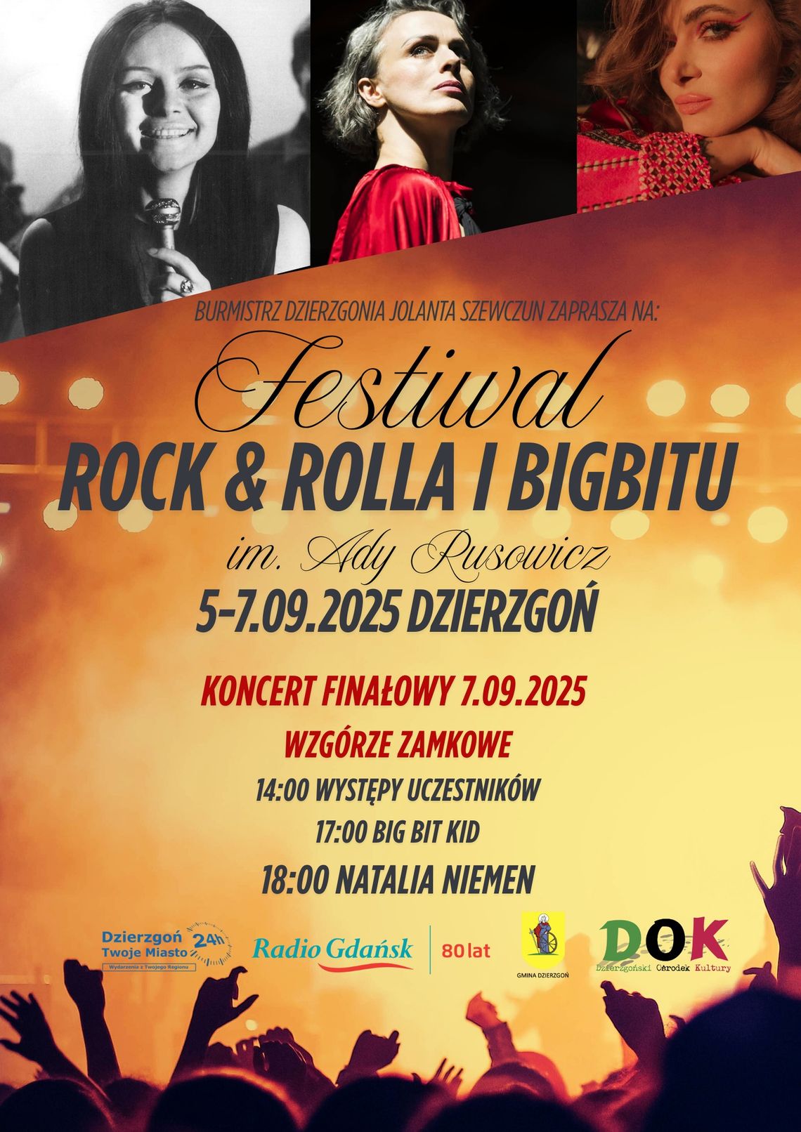 Dzierzgoń. Ogólnopolski Festiwal Rock & Rolla i Bigbitu im. Ady Rusowicz.