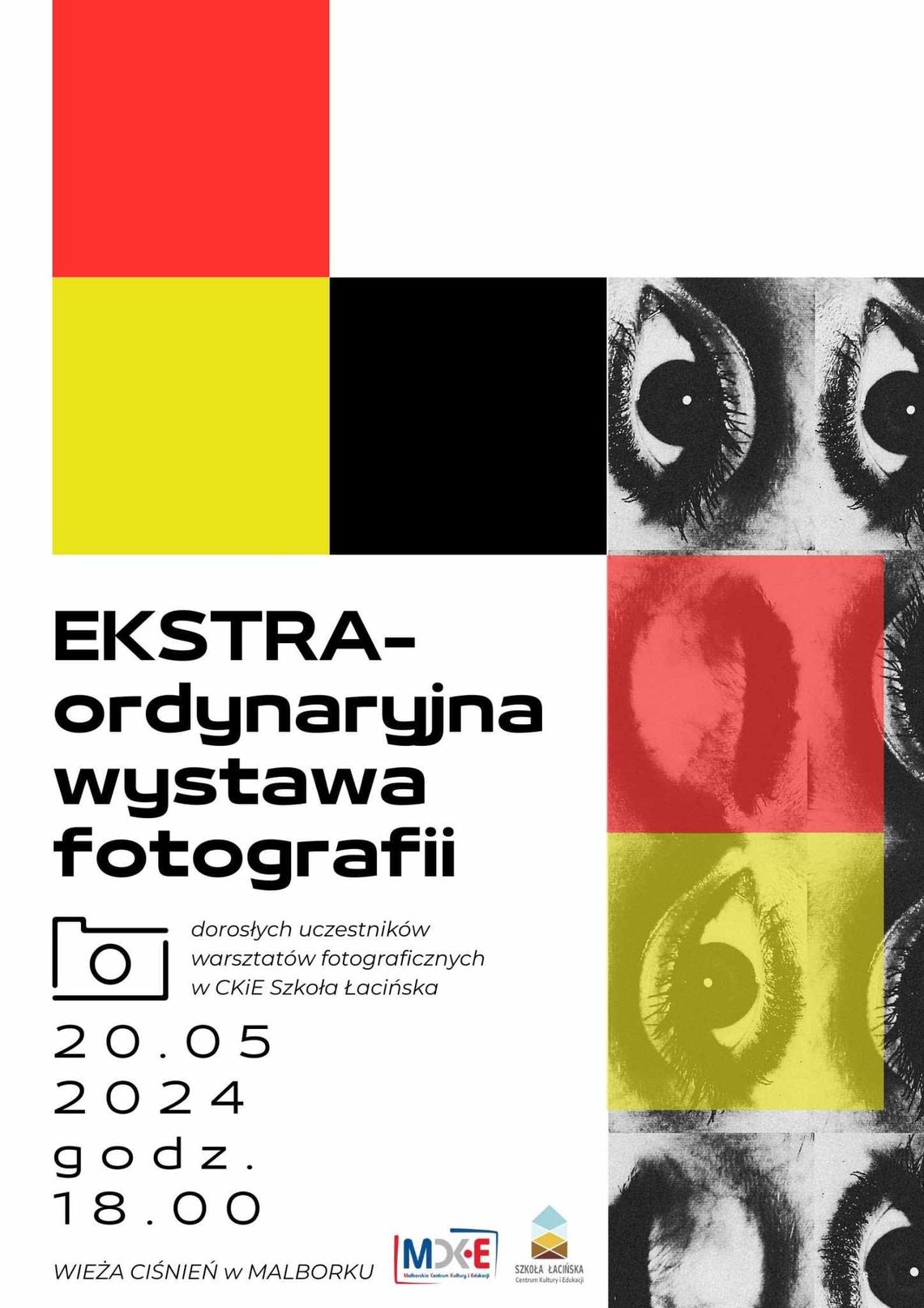 Ekstra-ordynaryjna wystawa fotografii w Wieży Ciśnień w Malborku.