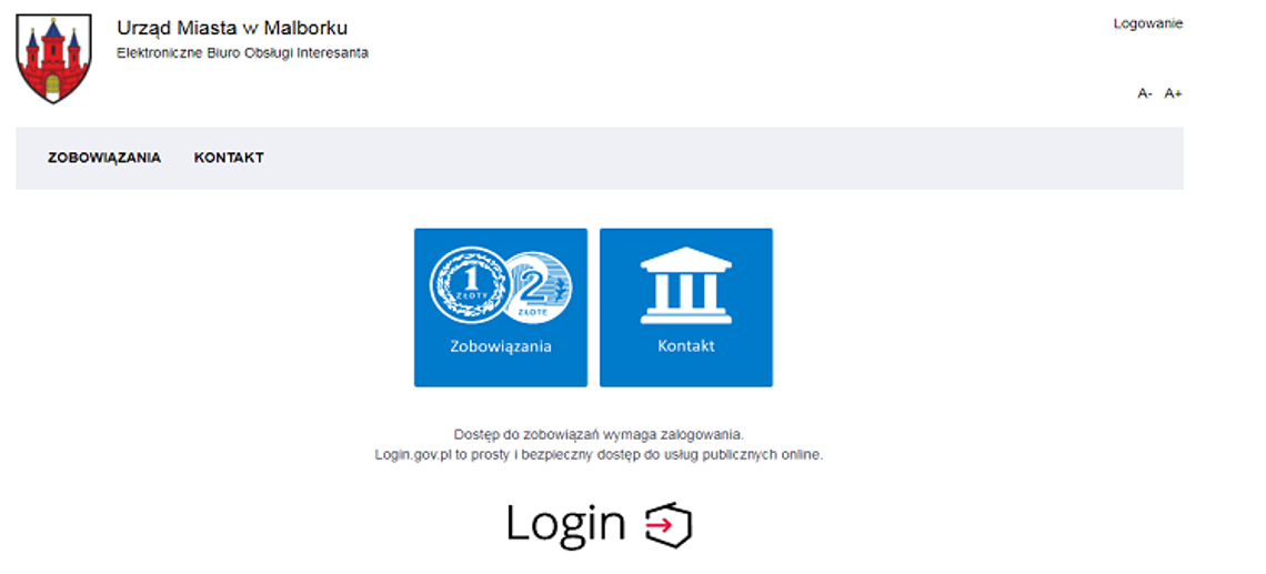 Elektroniczne Biuro Obsługi Mieszkańca. Załatw sprawy urzędowe przez Internet.