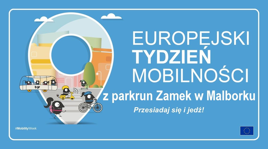 Europejski Tydzień Mobilności. Specjalna edycja parkrun Zamek w Malborku.