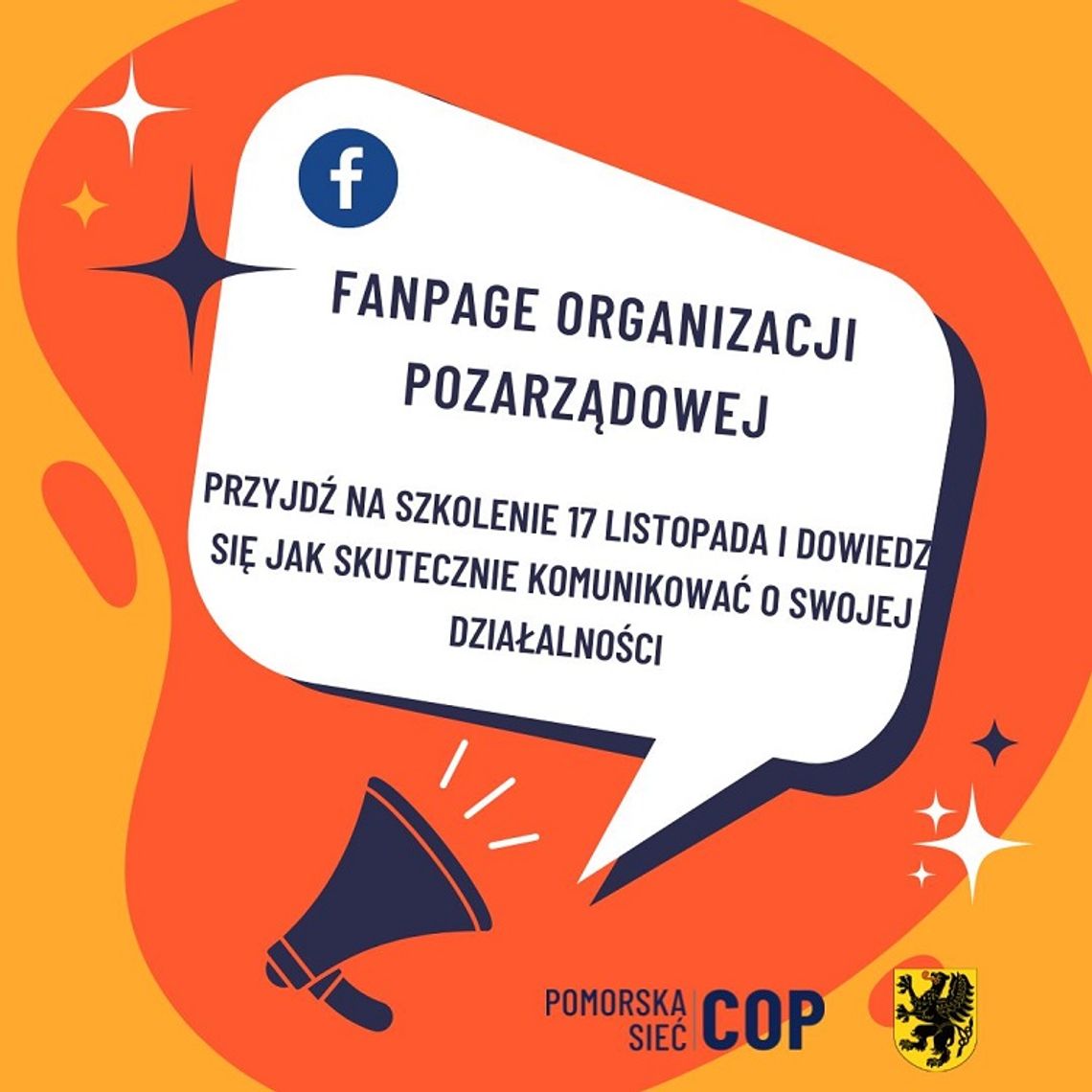 "Fanpage Organizacji Pozarządowych" - szkolenie dla malborskich NGO.