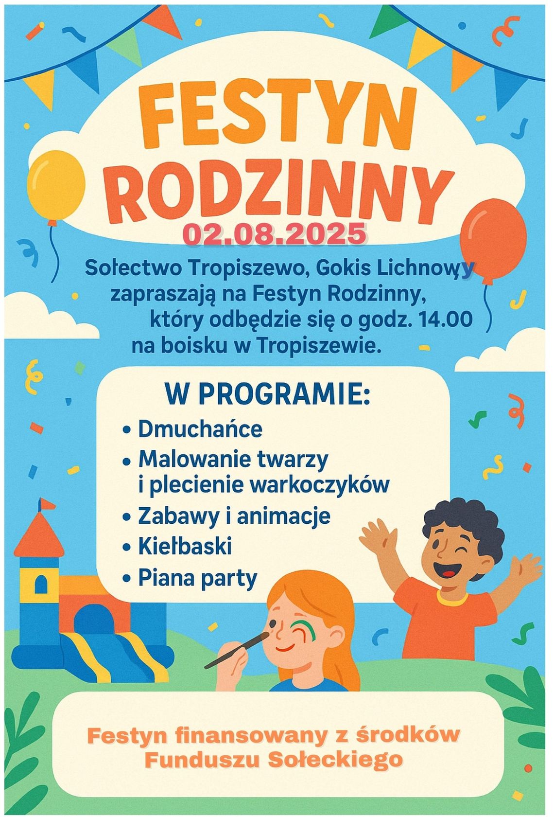 Festyn Rodzinny w Tropiszewie.