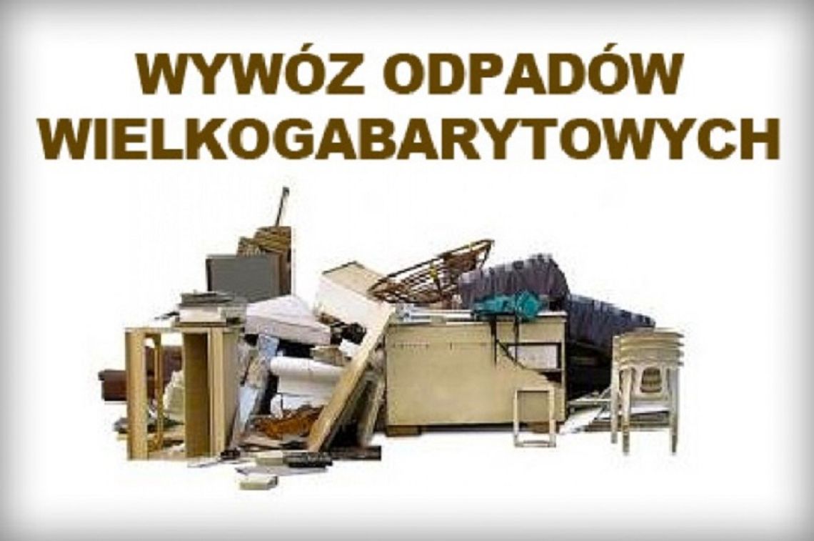 Gmina Miłoradz. Bezpłatna zbiórka odpadów wielkogabarytowych oraz sprzętu elektronicznego i elektrycznego.