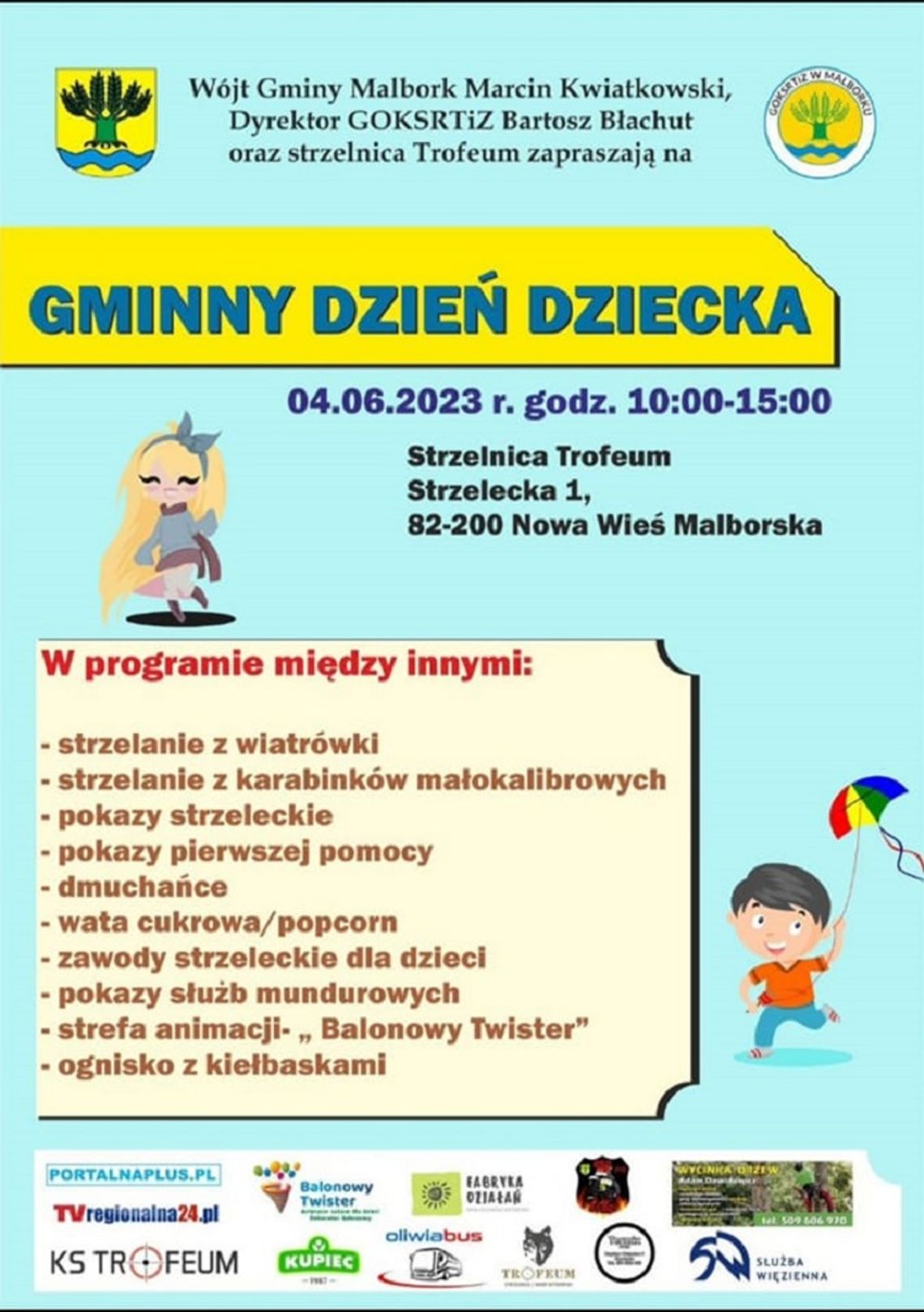 Gminny Dzień Dziecka w Nowej Wsi Malborskiej.