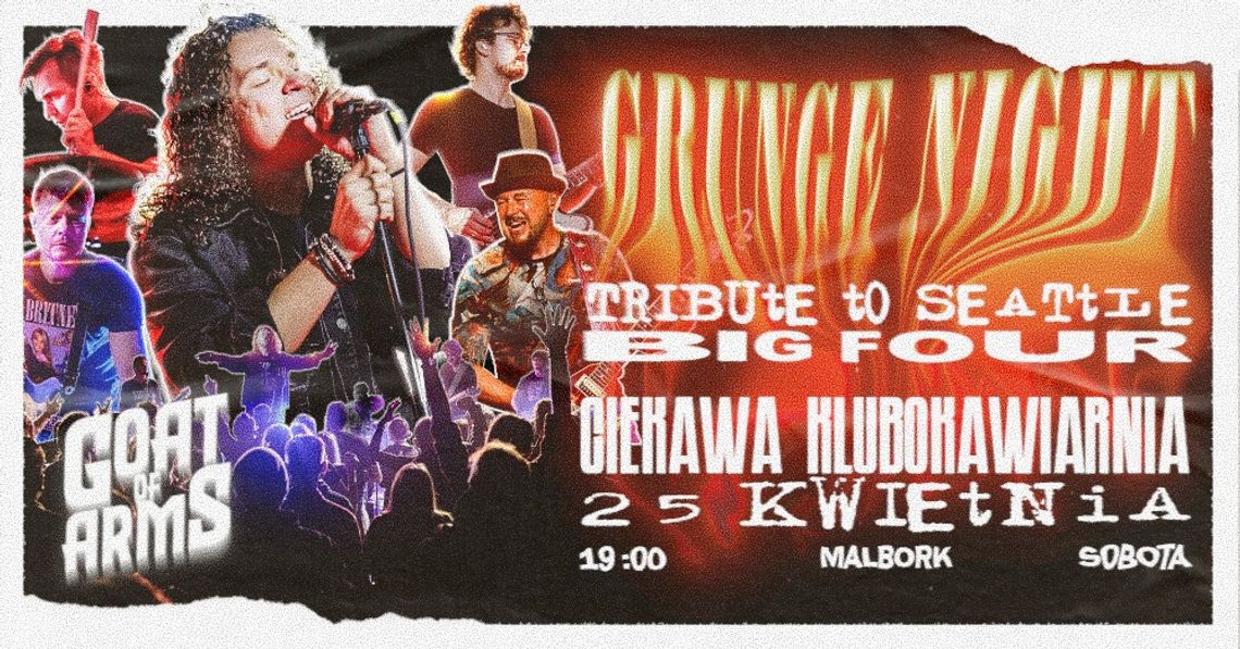 Grunge Night: Wielka Czwórka z Seattle na jednej scenie!