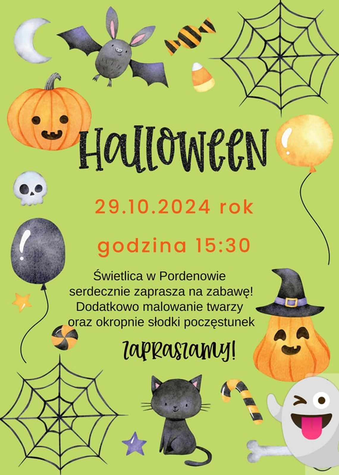 Halloween w Pordenowie.