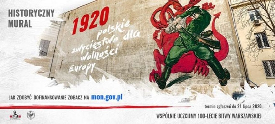 "Historyczny mural-1920 polskie zwycięstwo dla wolności Europy" - konkurs MON