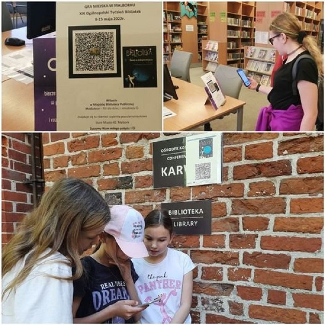I miejsce dla Biblioteki Pedagogicznej w Malborku w konkursie na najciekawsze wydarzenie w ramach Tygodnia Bibliotek 2022.