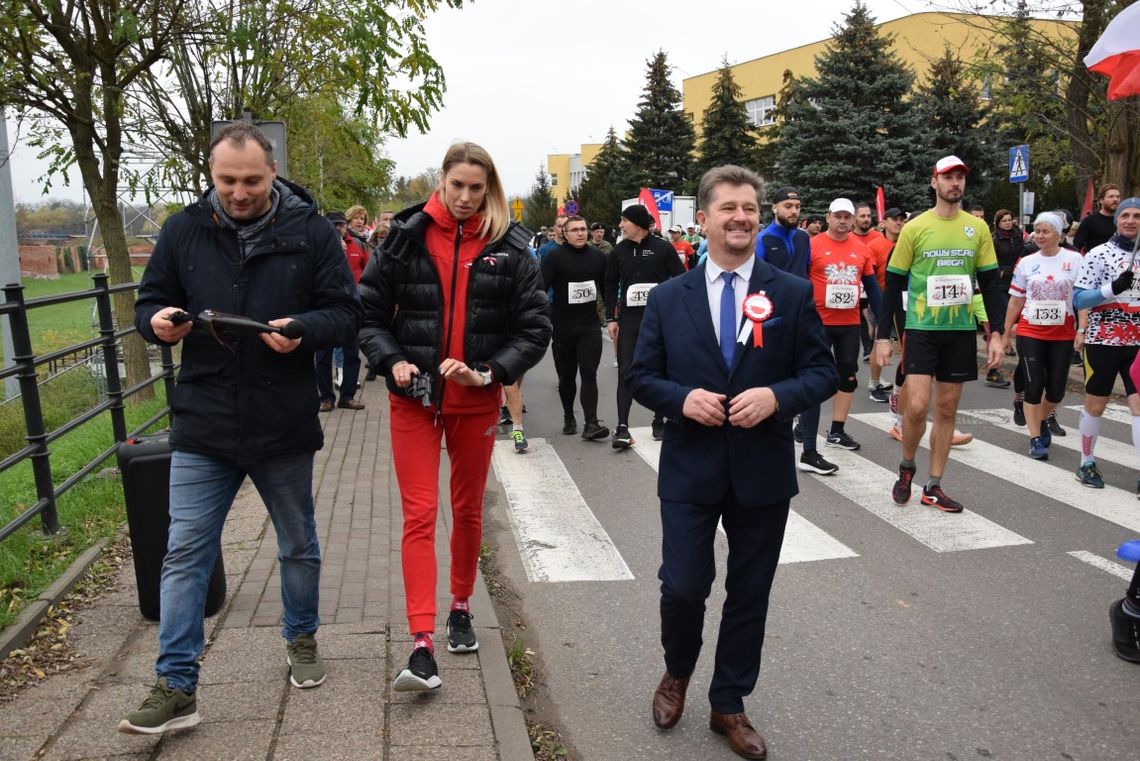 Iga Baumgart-Witan mistrzyni olimpijska gościem specjalnym Biegu Niepodległości w Malborku