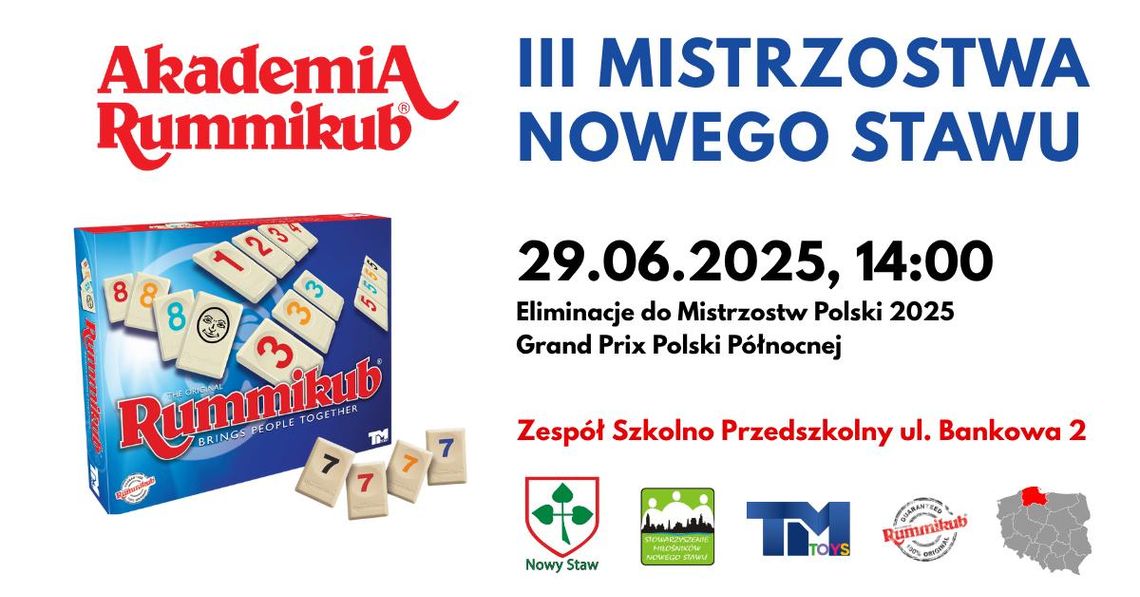 III Mistrzostwa Nowego Stawu w Rummikub.