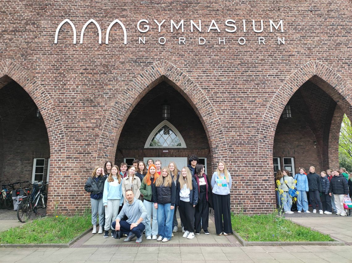 Inspirujące Spotkanie Dwóch Kultur: Malborscy Uczniowie Gościnnie w Nordhorn