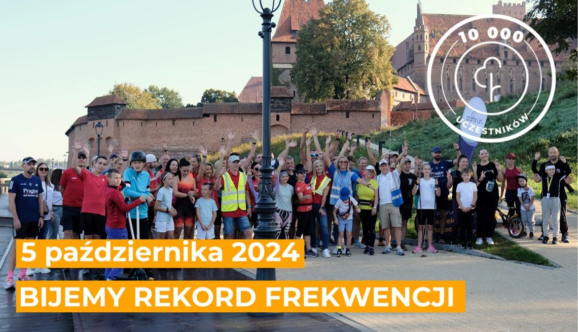 Jubileusz parkrun zamek w Malborku. Czy w sobotę uda się pobić rekord frekwencji?