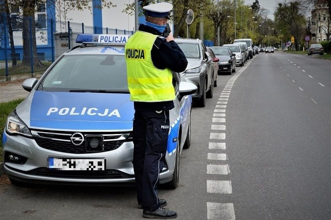 „Kaskadowy pomiar prędkości” akcja pomorskich policjantów.